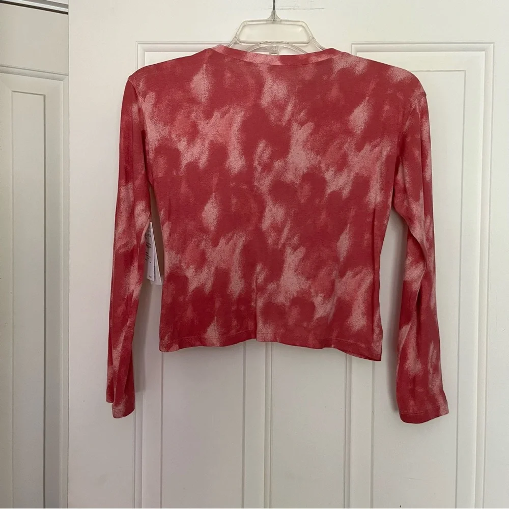 Girls Nordstrom Twist Front Shirt M